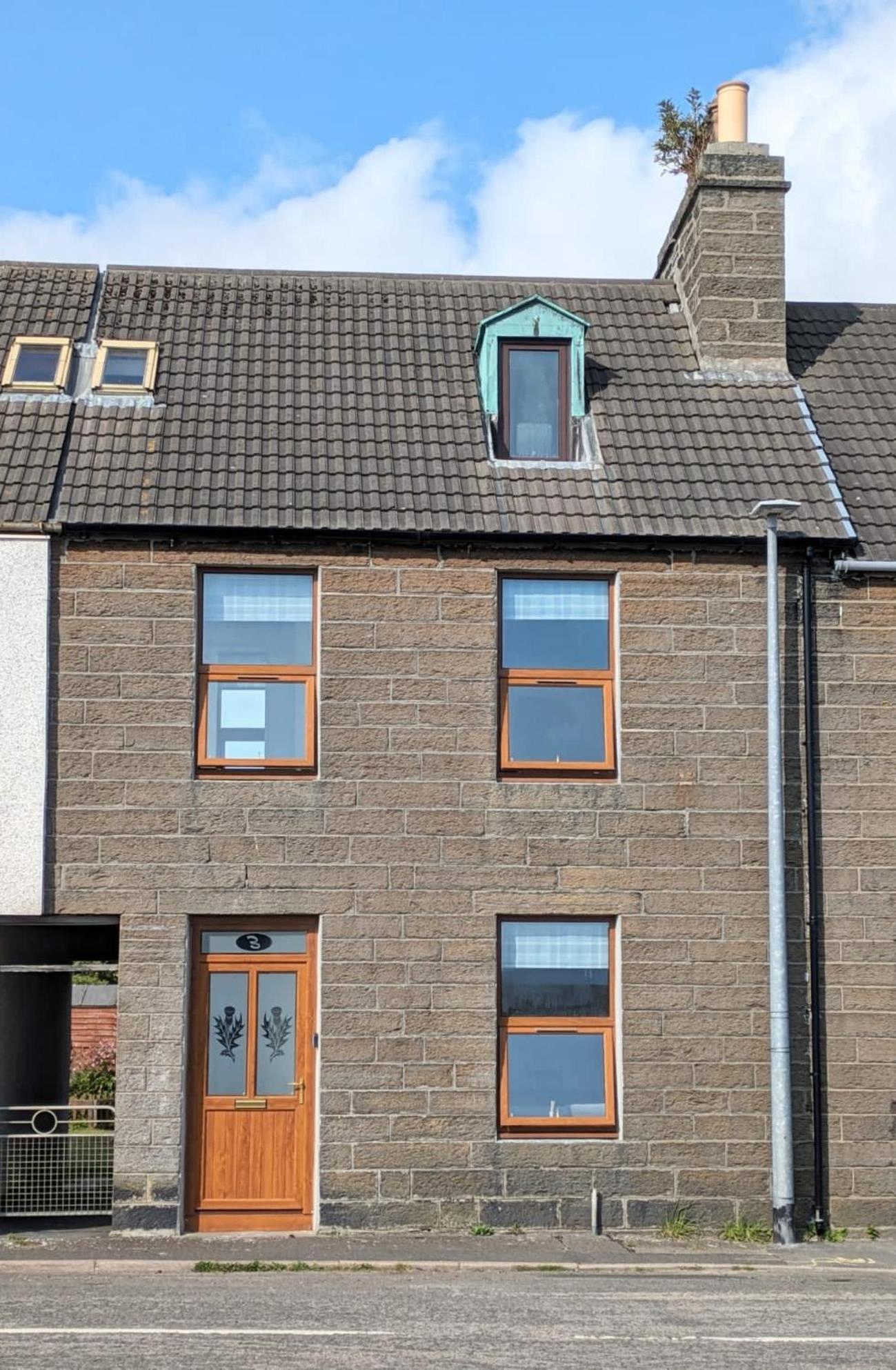 2 Bedroom Townhouse With Seaview On The Nc500 Wick ウィック エクステリア 写真